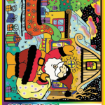 HORIZONTAL SANTA CLAUS